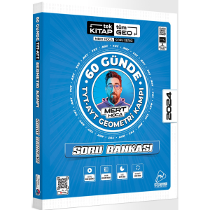 Mert Hoca 60 Günde Geometri TYT AYT Geometri Kampı Soru Bankası 2024