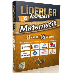 Liderler Karması 8. Sınıf LGS Matematik Denemeleri 8 Yayın 16 Deneme