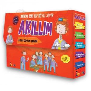 Bıcırık 1. Sınıflar İçin Akıllım Serisi 10 Kitap 1 Boyama Kutulu