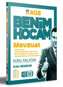 Benim Hocam AGS Mevzuat Konu Anlatımı 2026