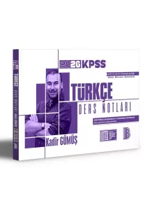 Benim Hocam KPSS Türkçe Ders Notları 2026