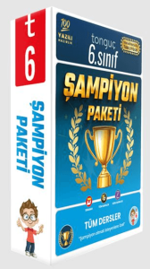 Tonguç Akademi 6. Sınıf Şampiyon Paketi
