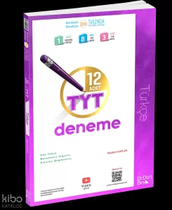 Üçdörtbeş TYT Türkçe 12 Deneme 2026