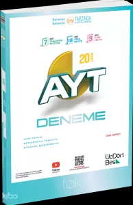 ÜçDörtBeş AYT Fizik 20 Deneme