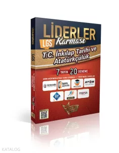 Liderler Karması 8. Sınıf T.C. İnkılap Tarihi Denemeleri 8 Yayın 23 Deneme
