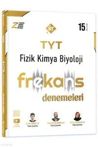 KR Akademi TYT Fizik Kimya Biyoloji FKB 15 Frekans Denemeleri
