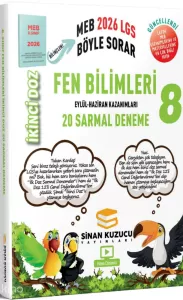 Sinan Kuzucu 8. Sınıf İkinci Doz Sarmal Fen Bilimleri 20 Sarmal Deneme 2026