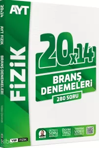 VİP Fizik AYT Fizik  20x14 Deneme 2026