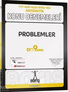 Barış TYT MSÜ ALES KPSS DGS Matematik Problemler Konu Denemeleri