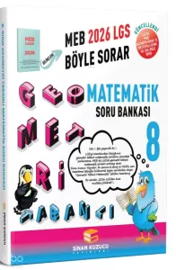 Sinan Kuzucu 8. Sınıf LGS Geometri Tabanlı Matematik Soru Bankası 2026