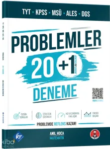 KR Akademi Anıl Hoca TYT KPSS MSÜ ALES DGS Problemler 20+1 Deneme