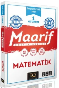 IQ Yayınları TYT Matematik Maarif Eğitim Serisi 1. Oturum 2028