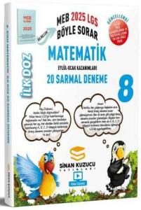 Sinan Kuzucu 8. Sınıf Matematik 20 Deneme İlk Doz 2025