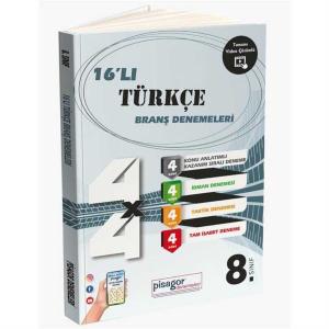 Zeka Küpü Pisagor 8. Sınıf Türkçe 16 Branş Deneme