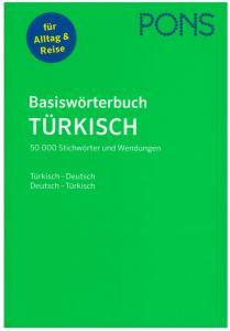 PONS Basiswörterbuch Türkisch