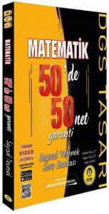 Tasarı DGS Matematik 50 de 50 Net Garanti Soru Bankası