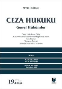 Ceza Hukuku Genel Hükümler Ciltli