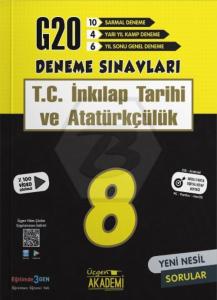 Üçgen 8. Sınıf T.C. İnkılap Tarihi ve Atatürkçülük 20 Deneme