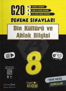 Üçgen 8. Sınıf Dİn Kültürü ve Ahlak Bİlgisi 20 Deneme