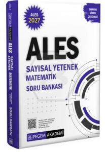 Pegem ALES Sayısal Yetenek Matematik Tamamı Video Çözümlü Soru Bankası 2027