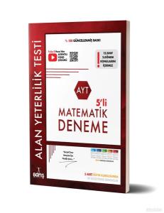 Barış Çelenk AYT Matematik 5 Deneme 2023 Özel
