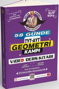 Bıyıklı Matematik 58 Günde TYT AYT Geometri Kampı Video Ders Kitabı 2024