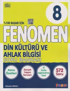 Fenomen 8. Sınıf Din Kültürü ve Ahlak Bilgisi Soru Bankası