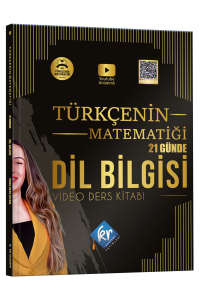 Kr Akademi Gamze Hoca Türkçenin Matematiği Tüm Sınavlar İçin 21 Günde Dil Bilgisi Video Ders Kitabı