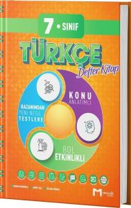 Mozaik 7. Sınıf Türkçe Defter Kitap