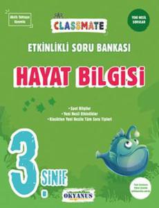 Okyanus 3. Sınıf Classmate Hayat Bilgisi Etkinlikli Soru Bankası