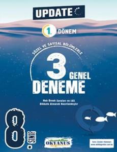 Okyanus 8. Sınıf Update 3 Deneme 1. Dönem