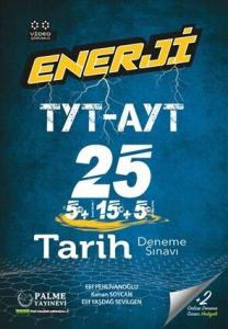 Palme TYT AYT Tarih Enerji 25 Deneme