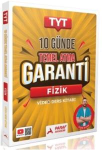 Paraf TYT 10 Günde Temel Atma Garanti Fizik Video Ders Kitabı