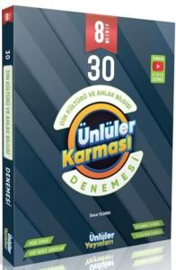 Ünlüler Karması 8. Sınıf Din Kültürü ve Ahlak Bilgisi 30 Deneme