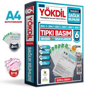 İnformal İngilizce YÖKDİL Sağlık Bilimleri Tıpkı Basım 6 lı Deneme 2025