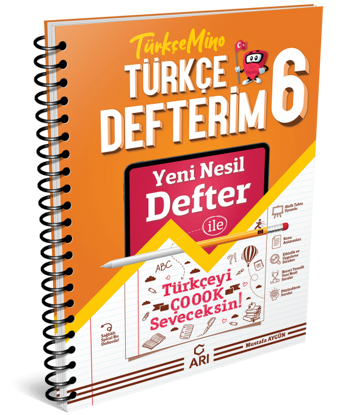 Arı 6. Sınıf Türkçe Defterim TürkçeMino 2024
