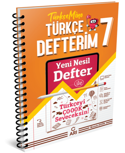 Arı 7. Sınıf Türkçe Defterim TürkçeMino