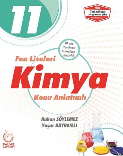 Palme 11. Sınıf Fen Liseleri Kimya Konu Anlatımlı
