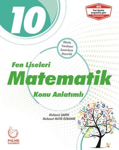 Palme 10. Sınıf Fen Liseleri Matematik Konu Anlatımlı