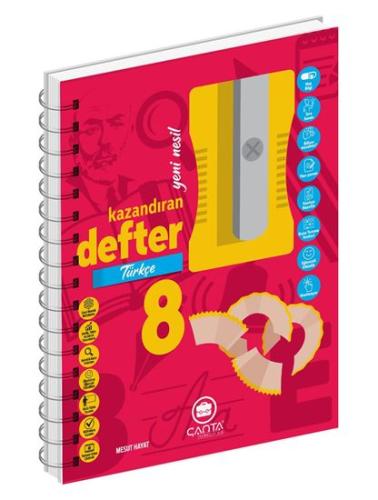 Çanta 8. Sınıf Türkçe Okula Yardımcı Kazandıran Defter