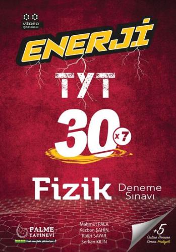 Palme TYT Fizik Enerji 30 Deneme
