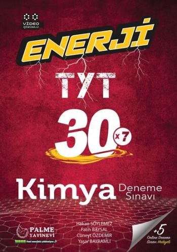 Palme TYT Kimya Enerji 30 Deneme