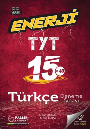 Palme TYT Türkçe Enerji 15 Deneme