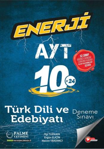 Palme AYT Türk Dili ve Edebiyatı Enerji 10x24 Deneme 2023 Özel