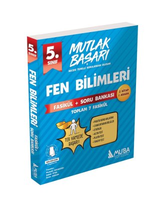 Muba 5. Sınıf Fen Bilimleri Fasiküller+Soru Bankası 2025