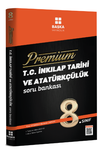 Başka 8. Sınıf T.C. İnkilap Tarihi ve Atatürkçülük Premium Soru Bankası