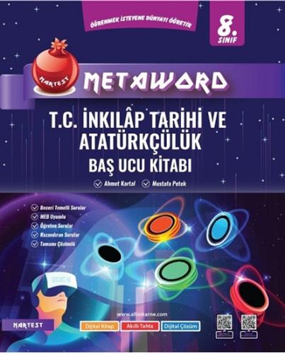 Nartest 8. Sınıf T.C. İnkılap Tarihi ve Atatürkçülük Metaword Baş Ucu Kitabı