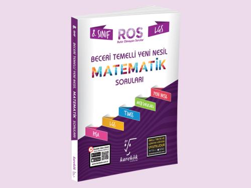 Karekök 8. Sınıf LGS Beceri Temelli ROS Yeni Nesil Matematik Soruları
