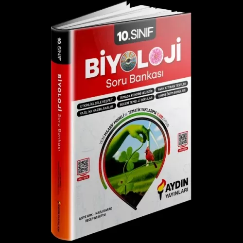 Aydın 10. Sınıf Biyoloji Soru Bankası 2026
