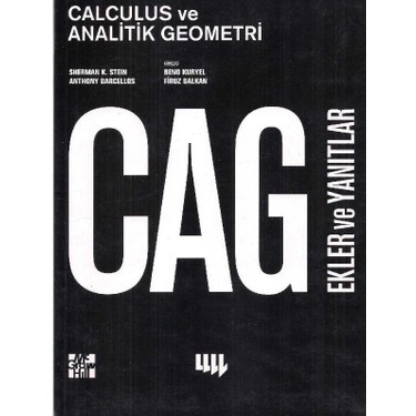 Calculus ve Analitik Geometri Cag 1 Ekler ve Yanıtlar